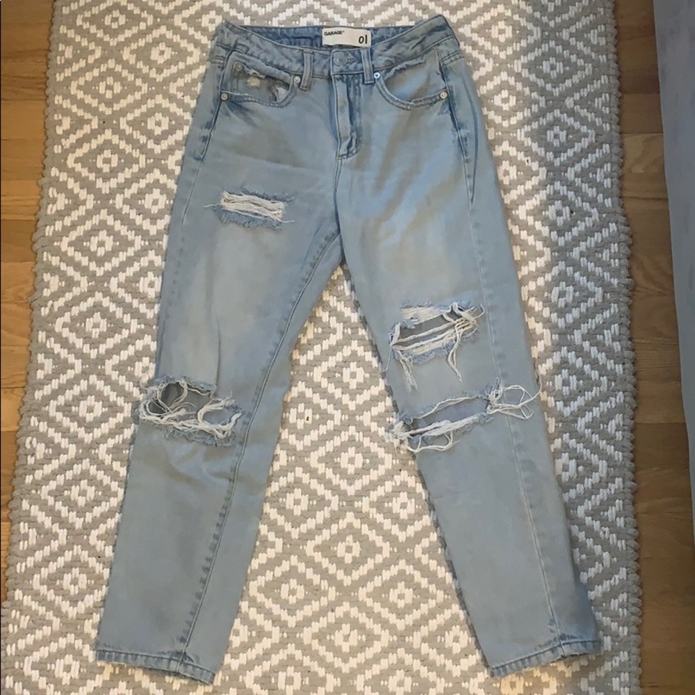 Garage Size 01 Women’s “Mom” Jeans